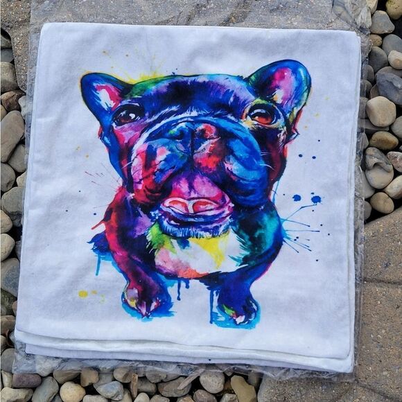 French Bulldog Pillow Cover - Picture 2 of 7